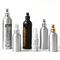 รองรับการพิมพ์การถ่ายเทความร้อน 150ml Matte Black Aluminium Cosmetic Spray Bottles